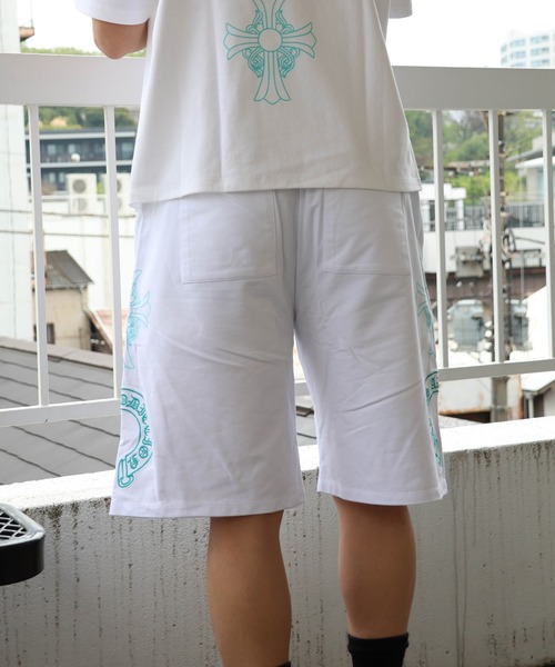 GALLIS ADDICTION(ガリスアディクション)の「GA Color 刺繍&Print Shorts(その他パンツ・メンズ・ホワイト/ブラック系2/ブラック・L/M)」の10枚目の写真