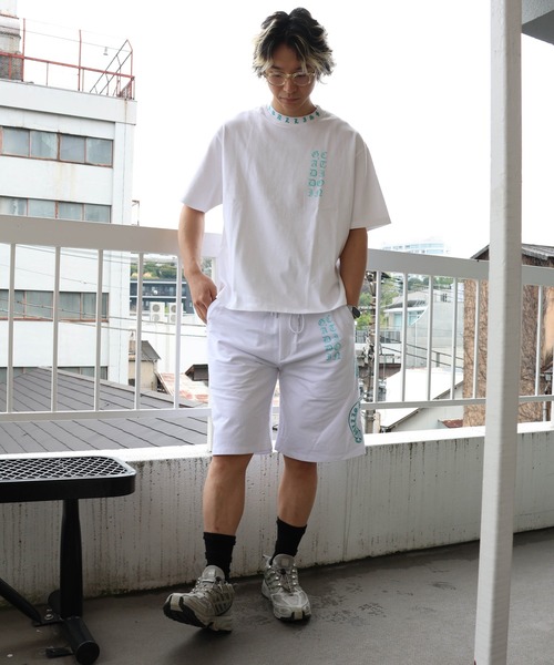 GALLIS ADDICTION(ガリスアディクション)の「GA Color 刺繍&Print Shorts(その他パンツ・メンズ・ホワイト/ブラック系2/ブラック・L/M)」の13枚目の写真