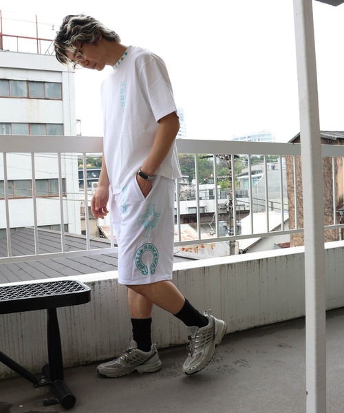 GALLIS ADDICTION(ガリスアディクション)の「GA Color 刺繍&Print Shorts(その他パンツ・メンズ・ホワイト/ブラック系2/ブラック・L/M)」の17枚目の写真