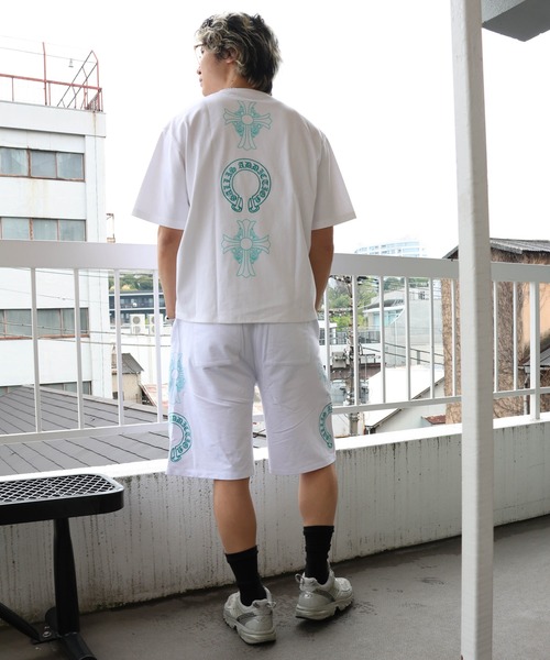 GALLIS ADDICTION(ガリスアディクション)の「GA Color 刺繍&Print Shorts(その他パンツ・メンズ・ホワイト/ブラック系2/ブラック・L/M)」の21枚目の写真