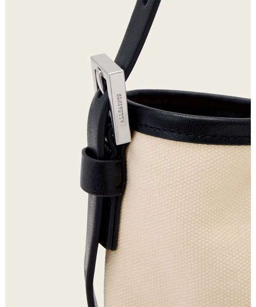 ALLSAINTS（オールセインツ）の「ASHA MINI CANVAS | ASHA ミニ キャンバス（ショルダーバッグ・レディース・ホワイト系その他・ONE SIZE）」の5枚目の写真