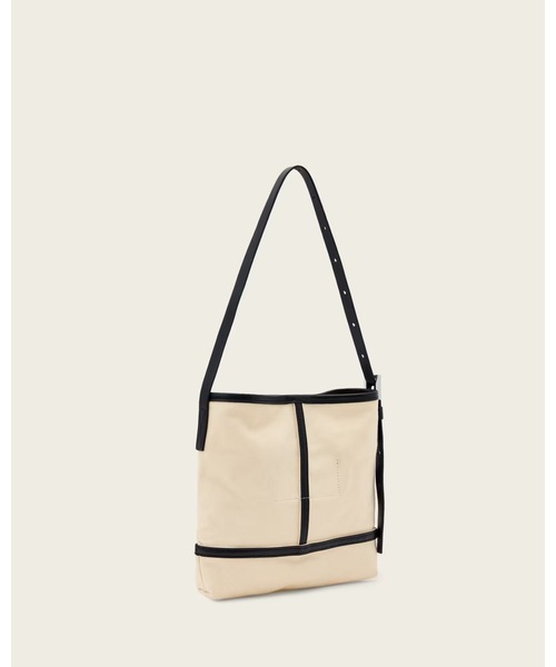 ALLSAINTS（オールセインツ）の「ASHA MINI CANVAS | ASHA ミニ キャンバス（ショルダーバッグ・レディース・ホワイト系その他・ONE SIZE）」の7枚目の写真