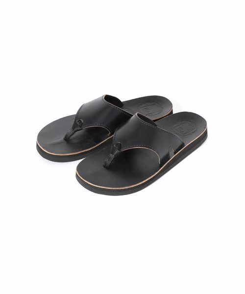 THE SANDALMAN（サンダルマン）の「THE SANDALMAN / サンダルマン 別注 501 ホーウィン シェルコードバン（サンダル・メンズ・ボルドー/ブラック・90/80/70）」の7枚目の写真