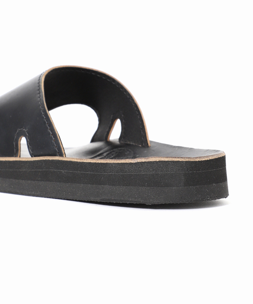 THE SANDALMAN（サンダルマン）の「THE SANDALMAN / サンダルマン 別注 501 ホーウィン シェルコードバン（サンダル・メンズ・ボルドー/ブラック・90/80/70）」の11枚目の写真