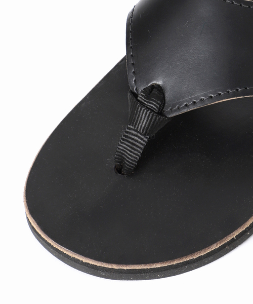 THE SANDALMAN（サンダルマン）の「THE SANDALMAN / サンダルマン 別注 501 ホーウィン シェルコードバン（サンダル・メンズ・ボルドー/ブラック・90/80/70）」の15枚目の写真