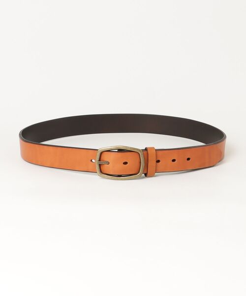 AVIREX(アヴィレックス)の「《直営店限定》COW LEATHER BELT SINGLE PIN / 牛革 シングルピン ベルト / AVIREX /アヴィレックス(ベルト・メンズ・ブラック/ダークブラウン/キャメル・32inch/30inch/36inch/28inch/34inch)」の3枚目の写真