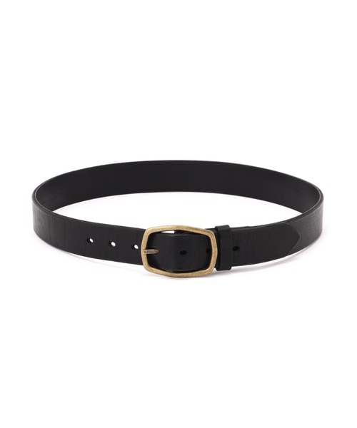 AVIREX(アヴィレックス)の「《直営店限定》COW LEATHER BELT SINGLE PIN / 牛革 シングルピン ベルト / AVIREX /アヴィレックス(ベルト・メンズ・ブラック/ダークブラウン/キャメル・32inch/30inch/36inch/28inch/34inch)」の2枚目の写真