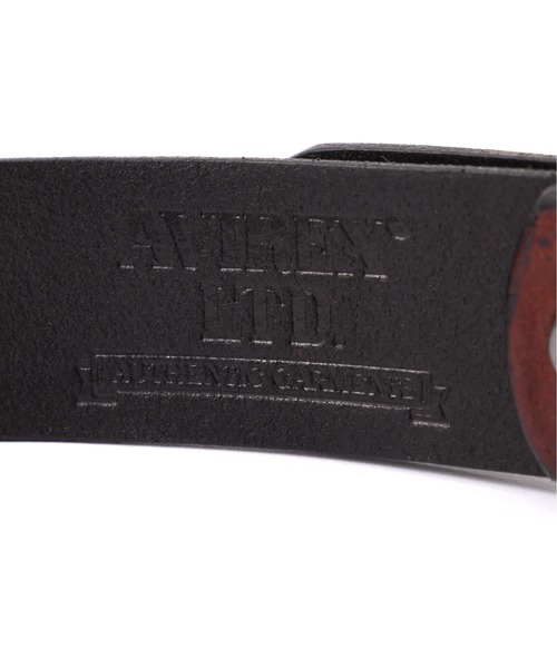 AVIREX(アヴィレックス)の「《直営店限定》COW LEATHER BELT SINGLE PIN / 牛革 シングルピン ベルト / AVIREX /アヴィレックス(ベルト・メンズ・ブラック/ダークブラウン/キャメル・32inch/30inch/36inch/28inch/34inch)」の9枚目の写真