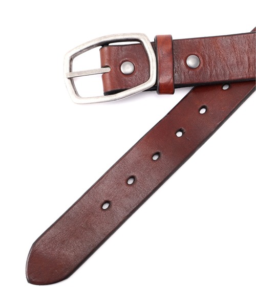 AVIREX(アヴィレックス)の「《直営店限定》COW LEATHER BELT SINGLE PIN / 牛革 シングルピン ベルト / AVIREX /アヴィレックス(ベルト・メンズ・ブラック/ダークブラウン/キャメル・32inch/30inch/36inch/28inch/34inch)」の10枚目の写真