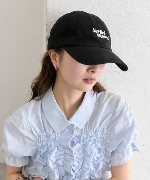 mystic(ミスティック)の「NewYorkキャップ(ハット・レディース・ブラック・ONE SIZE)」の2枚目の写真