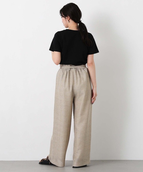 Gready Brilliant（グレディブリリアン）の「ＣＩＣＡ配合クルーネックカットソー（Tシャツ/カットソー・レディース・ブラック/ピンク/オフホワイト・38）」の15枚目の写真
