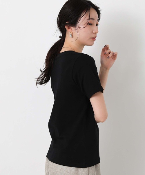 Gready Brilliant（グレディブリリアン）の「ＣＩＣＡ配合クルーネックカットソー（Tシャツ/カットソー・レディース・ブラック/ピンク/オフホワイト・38）」の18枚目の写真
