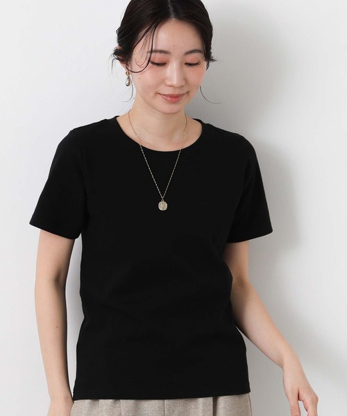 Gready Brilliant（グレディブリリアン）の「ＣＩＣＡ配合クルーネックカットソー（Tシャツ/カットソー・レディース・ブラック/ピンク/オフホワイト・38）」の20枚目の写真