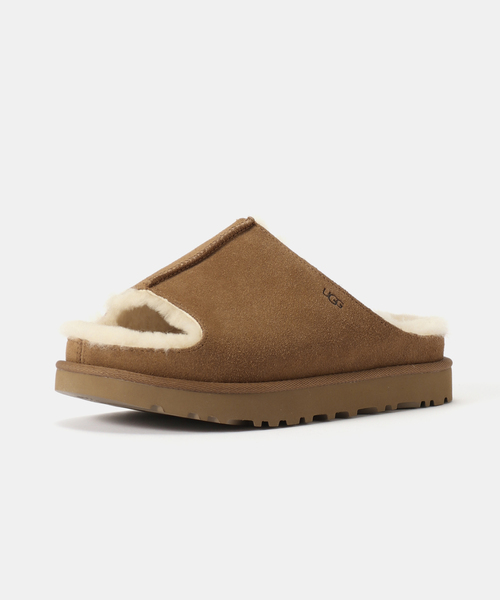 UGG(アグ)の「UGG W Greenport Slide 1167610-CHE(サンダル・レディース・タン・22cm/23cm/24cm/25cm)」の2枚目の写真