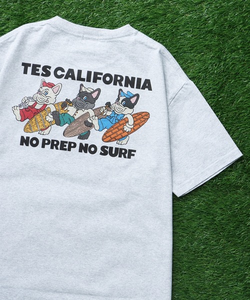 The Endless Summer(エンドレスサマー)の「TES THREE LITTILE BUHIS T-SHIRT/ Tシャツ(Tシャツ/カットソー・メンズ・ホワイト/アイボリー/グレー・SMALL/MEDIUM/LARGE/X-LARGE)」の1枚目の写真