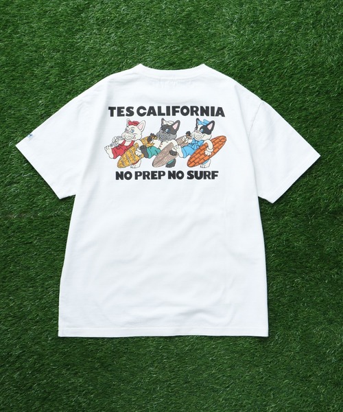 The Endless Summer(エンドレスサマー)の「TES THREE LITTILE BUHIS T-SHIRT/ Tシャツ(Tシャツ/カットソー・メンズ・ホワイト/アイボリー/グレー・SMALL/MEDIUM/LARGE/X-LARGE)」の5枚目の写真