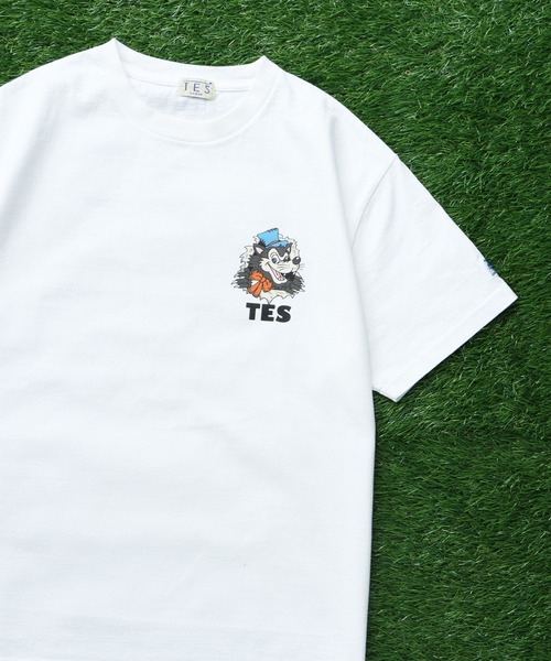 The Endless Summer(エンドレスサマー)の「TES THREE LITTILE BUHIS T-SHIRT/ Tシャツ(Tシャツ/カットソー・メンズ・ホワイト/アイボリー/グレー・SMALL/MEDIUM/LARGE/X-LARGE)」の6枚目の写真