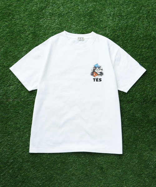 The Endless Summer(エンドレスサマー)の「TES THREE LITTILE BUHIS T-SHIRT/ Tシャツ(Tシャツ/カットソー・メンズ・ホワイト/アイボリー/グレー・SMALL/MEDIUM/LARGE/X-LARGE)」の7枚目の写真