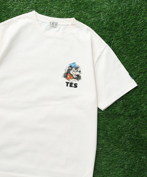 The Endless Summer(エンドレスサマー)の「TES THREE LITTILE BUHIS T-SHIRT/ Tシャツ(Tシャツ/カットソー・メンズ・ホワイト/アイボリー/グレー・SMALL/MEDIUM/LARGE/X-LARGE)」の9枚目の写真