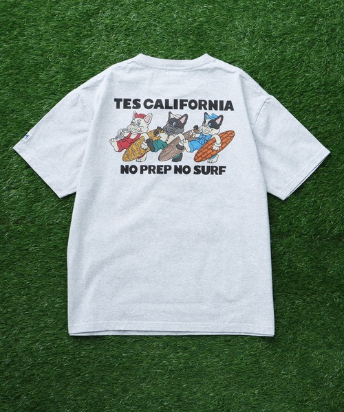 The Endless Summer(エンドレスサマー)の「TES THREE LITTILE BUHIS T-SHIRT/ Tシャツ(Tシャツ/カットソー・メンズ・ホワイト/アイボリー/グレー・SMALL/MEDIUM/LARGE/X-LARGE)」の12枚目の写真