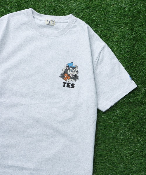 The Endless Summer(エンドレスサマー)の「TES THREE LITTILE BUHIS T-SHIRT/ Tシャツ(Tシャツ/カットソー・メンズ・ホワイト/アイボリー/グレー・SMALL/MEDIUM/LARGE/X-LARGE)」の13枚目の写真