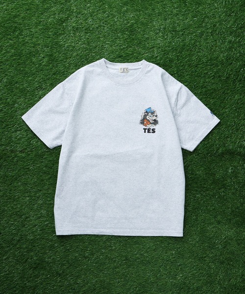 The Endless Summer(エンドレスサマー)の「TES THREE LITTILE BUHIS T-SHIRT/ Tシャツ(Tシャツ/カットソー・メンズ・ホワイト/アイボリー/グレー・SMALL/MEDIUM/LARGE/X-LARGE)」の15枚目の写真