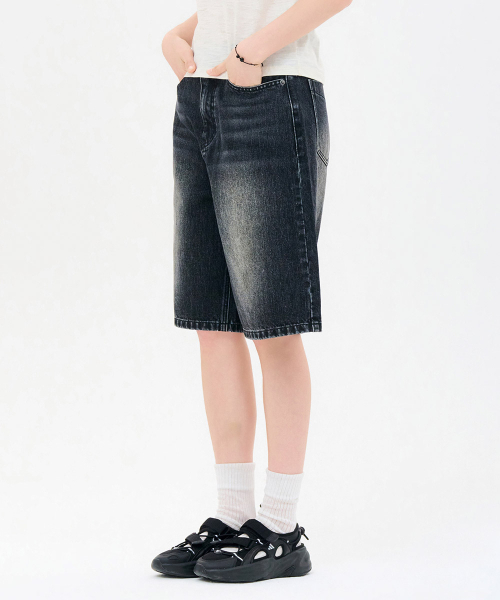 CHASECULT（チェイスカルト）の「レディース 5部 バミューダデニム-FCRG2674E03（その他パンツ・レディース・ブラック・67/70/76）」の4枚目の写真