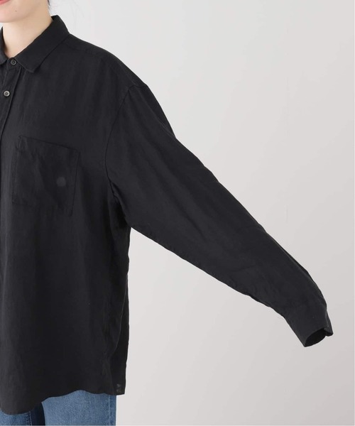 JOURNAL STANDARD LUXE(ジャーナルスタンダード ラックス)の「エアリネン Plainシャツ(シャツ/ブラウス・レディース・バーガンディー/ブラック・FREE)」の19枚目の写真