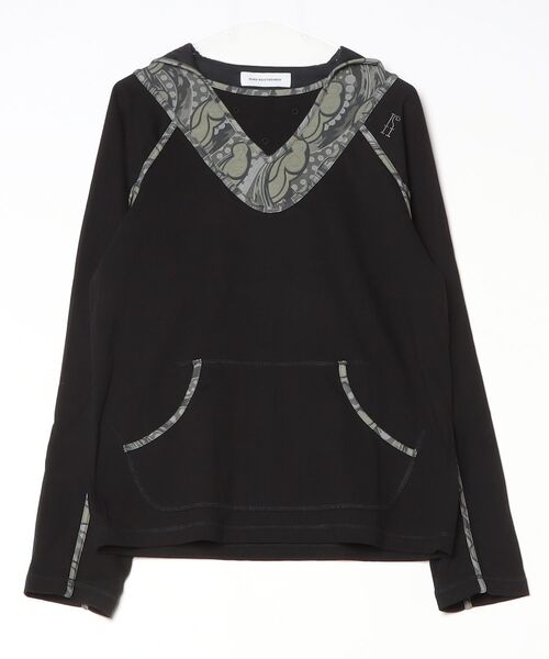 KIKO KOSTADINOV（キコ コスタディノフ）の「KIKO KOSTADINOV/キココスタディノフ/GIZI HOODED TOP（Tシャツ/カットソー・メンズ・その他24/ブラック・44/46）」の14枚目の写真
