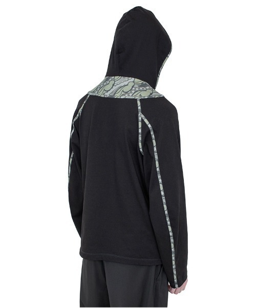 KIKO KOSTADINOV（キコ コスタディノフ）の「KIKO KOSTADINOV/キココスタディノフ/GIZI HOODED TOP（Tシャツ/カットソー・メンズ・その他24/ブラック・44/46）」の5枚目の写真