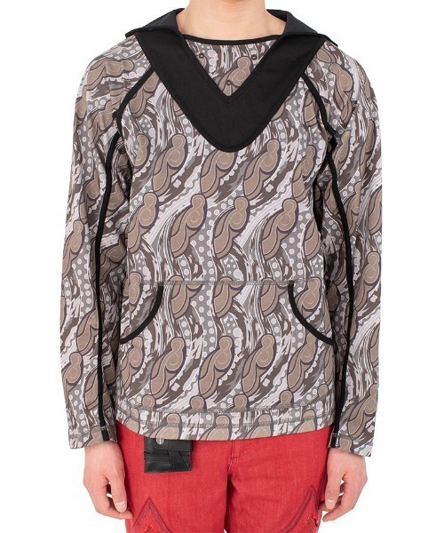 KIKO KOSTADINOV（キコ コスタディノフ）の「KIKO KOSTADINOV/キココスタディノフ/GIZI HOODED TOP（Tシャツ/カットソー・メンズ・その他24/ブラック・44/46）」の12枚目の写真