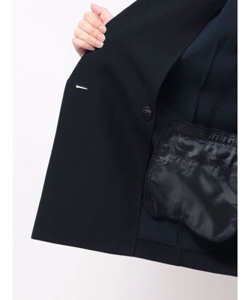 TONAL(トーナル)の「【手洗いOK】【HEAT BARRIER】ハーフスリーブジャケット(テーラードジャケット・レディース・ベージュ/ネイビー/オフホワイト・SMALL/MEDIUM)」の20枚目の写真