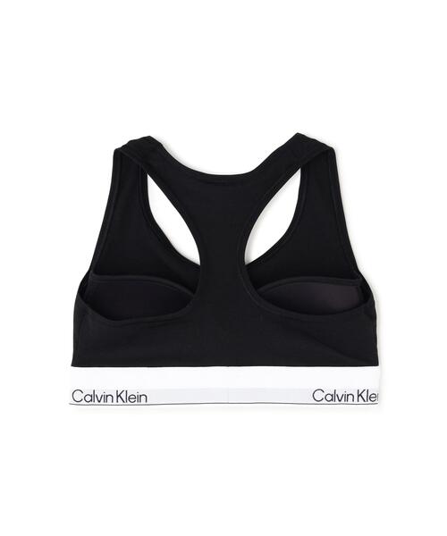 Calvin Klein Underwear（カルバンクラインアンダーウェア）の「CALVIN KLEIN UNDERWEAR/カルバン クライン アンダーウェア/LGHT LINED BRALETTE（スポーツブラ・レディース・グレー/ブラック・M/S）」の3枚目の写真