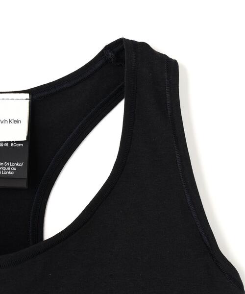 Calvin Klein Underwear（カルバンクラインアンダーウェア）の「CALVIN KLEIN UNDERWEAR/カルバン クライン アンダーウェア/LGHT LINED BRALETTE（スポーツブラ・レディース・グレー/ブラック・M/S）」の4枚目の写真