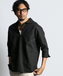 スキッパー」に該当するシャツ/ブラウス（リネン・麻）ファッション