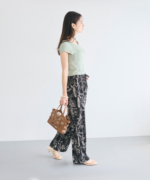 coca(coca)(コカ)の「柄リラックスパンツ(その他パンツ・レディース・A/B/C/D・LONG/MEDIUM/SHORT)」の6枚目の写真