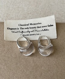 セール】K10 2連風 フープピアス（ピアス（両耳用））｜Jewel closet