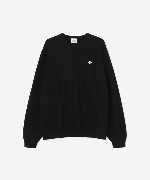 DANTON(ダントン)の「DANTON | ラムウール クルーネックニットプルオーバー MEN(ニット/セーター・メンズ・ブラック/ブラウン/ブラウン系その他2/レッド/オートミール/ブルー/グリーン系その他・40/44/42)」の2枚目の写真