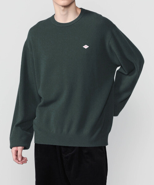 DANTON(ダントン)の「DANTON | ラムウール クルーネックニットプルオーバー MEN(ニット/セーター・メンズ・ブラック/ブラウン/ブラウン系その他2/レッド/オートミール/ブルー/グリーン系その他・40/44/42)」の13枚目の写真