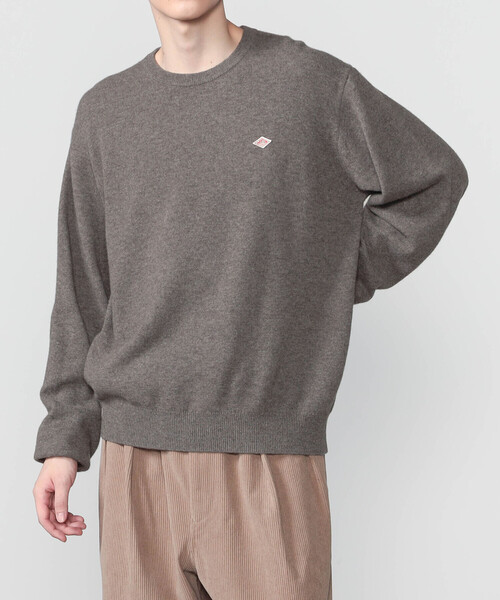 DANTON(ダントン)の「DANTON | ラムウール クルーネックニットプルオーバー MEN(ニット/セーター・メンズ・ブラック/ブラウン/ブラウン系その他2/レッド/オートミール/ブルー/グリーン系その他・40/44/42)」の17枚目の写真