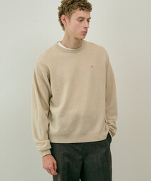 DANTON | DANTON | ラムウール クルーネックニットプルオーバー MEN(ニット/セーター)