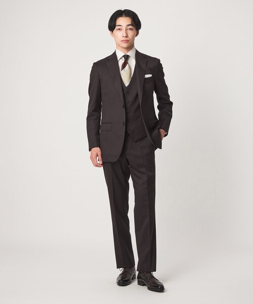 green label relaxing(グリーンレーベルリラクシング)の「コットン ナローストライプ ワイドカラー ドレスシャツ -イージーアイロン-(ビジネスシャツ・メンズ・ベージュ/ライトピンク/ライム・37cm/41cm/38cm/43cm/42cm/39cm/40cm)」の5枚目の写真