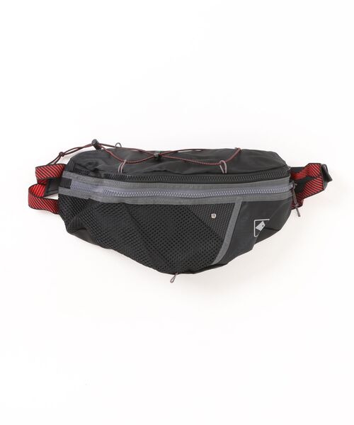 WESTBOY（ウエストボーイ）の「Y2K ユニセックス メッシュ×ドローコード ボディバッグ WO26W2BG14（ショルダーバッグ・メンズ・グレー/ブラック・FREE）」の10枚目の写真