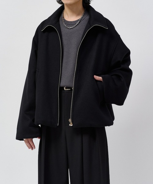 Lui's(ルイス)の「ビーバーメルトン ZIPブルゾン(ブルゾン・メンズ・ブラウン/ブラック/チャコールグレー・M/S)」の5枚目の写真