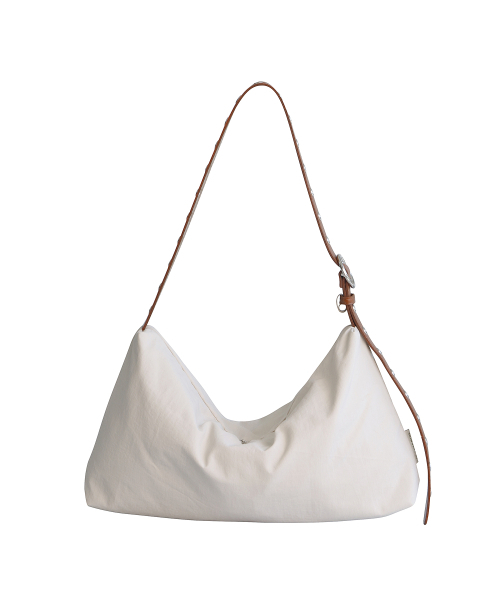 SOCHARMING（ソーチャーミング）の「Square Belt Shoulder Bag - Nylon Light Beige（ショルダーバッグ・レディース・その他・FREE）」の2枚目の写真