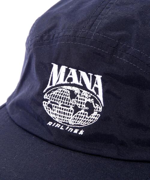 MANASTASH(マナスタッシュ)の「MANASTASH/マナスタッシュ MANASTASH AIR LINE NYLON CAP(キャップ・メンズ・ネイビー/ブラック/ブラウン系その他3・F)」の7枚目の写真