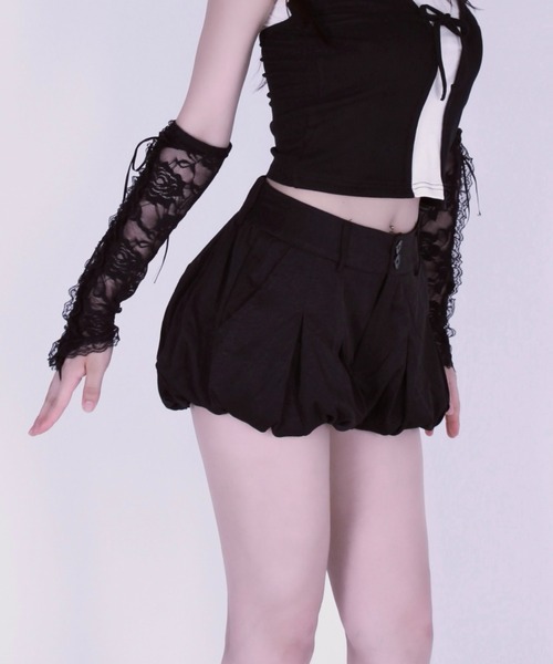REINE NOIRE(レーヌノワール)の「cocoon puff pants. / コクーンパフパンツ(その他パンツ・レディース・ブラック/カーキ・FREE)」の7枚目の写真