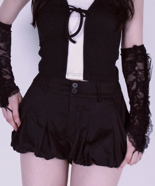 REINE NOIRE(レーヌノワール)の「cocoon puff pants. / コクーンパフパンツ(その他パンツ・レディース・ブラック/カーキ・FREE)」の9枚目の写真