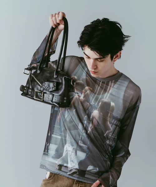 Knuth Marf(クヌースマーフ)の「rider shoulder bag/2color(ショルダーバッグ・レディース・ブラック/ブラウン・FREE)」の7枚目の写真