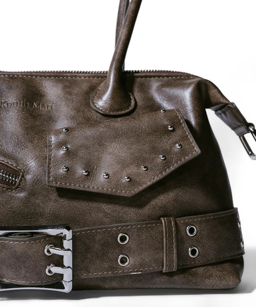 Knuth Marf(クヌースマーフ)の「rider shoulder bag/2color(ショルダーバッグ・レディース・ブラック/ブラウン・FREE)」の8枚目の写真